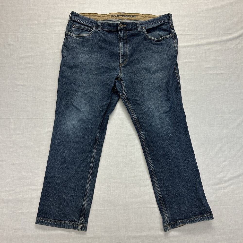 Duluth Trading Ballroom Double Flex Jeans Men's 42x30 Relaxed Fit Straight Leg